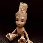3D Printed Baby Groot Model - Innovation Awaits